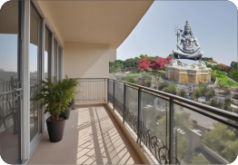 View from room balcony